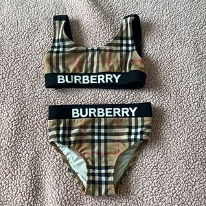 Burberry bikini kids size 4y